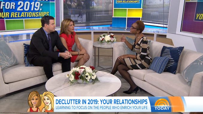 Declutter in 2019: Organize Your Relationships Convesation with Hoda and Carson